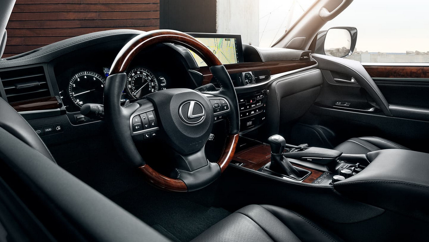 Secure Cabin of the 2021 LX 570