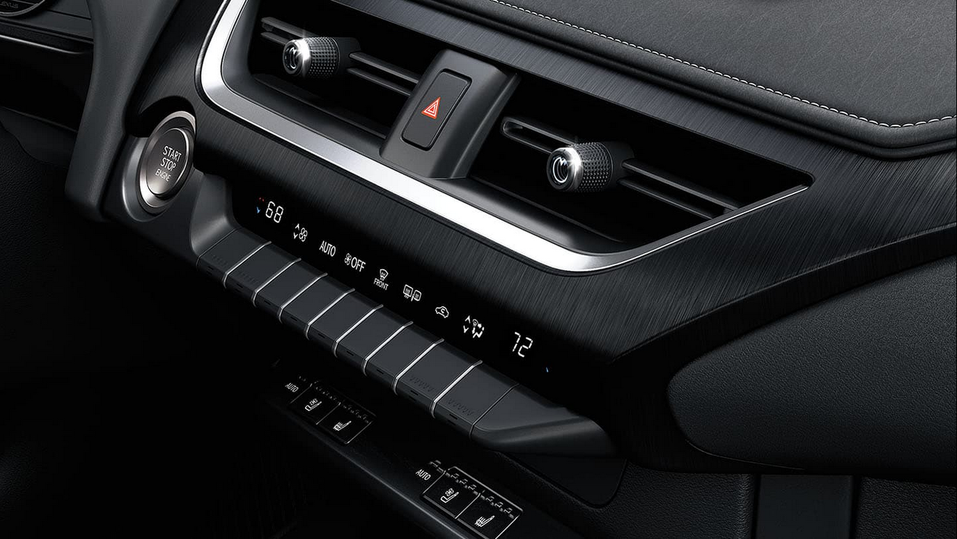 Climate Controls in the 2021 UX 250h